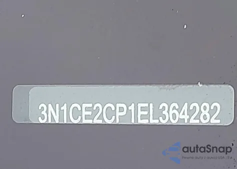 2014 Nissan Versa Note Sv z USA, uszkodzony, nr VIN 3N1CE2CP1EL364282